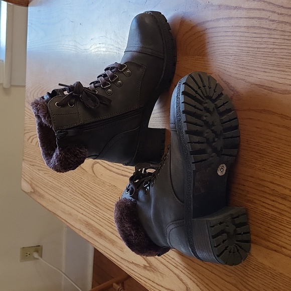 GC winter dress or casual brown boots women size 6 - Picture 2 of 3